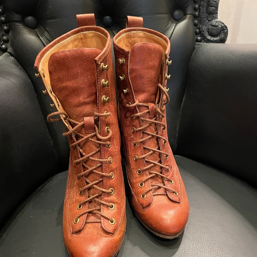 Rag and bone winter boots w heel